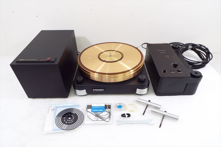 マイクロ MICRO RX-１５００　Ｓｅｒｉｅｓ　 ターンテーブル  Micro Seiki RX-1500 2-Speed Thread-Belt-Drive Turntable Manual
