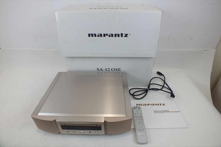 ＣＤプレーヤ marantz マランツ SA-12 OSE