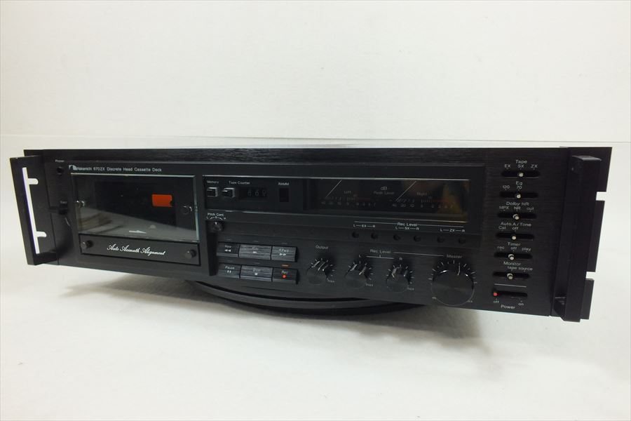 カセットデッキ Nakamichi ナカミチ 670ZX 