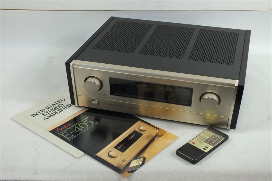 アンプ Accuphase アキュフェーズ E-405