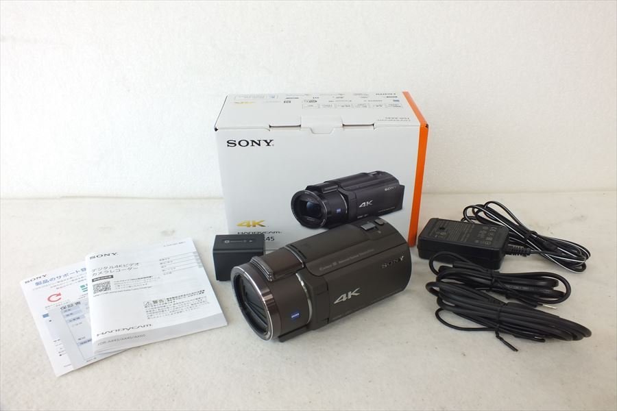 ビデオカメラ SONY ソニー FDR-AX45