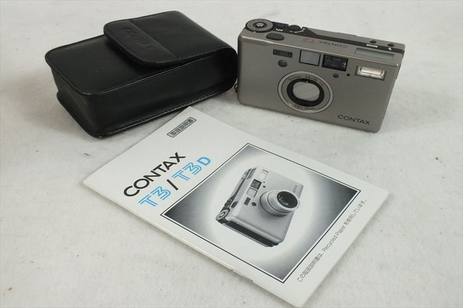 カメラ フィルムカメラ コンパクトカメラ CONTAX コンタックス T3 | ニーゴ・リユース 