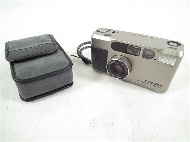 コンパクトカメラ CONTAX コンタックス T2 チタンシルバー