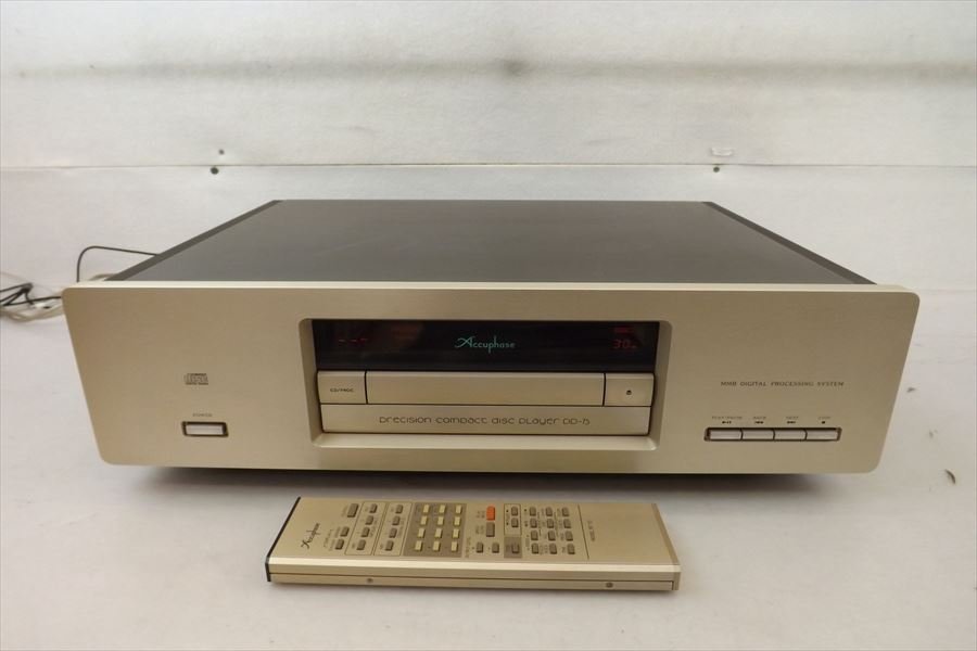 CDプレーヤー Accuphase アキュフェーズ DP-75 | ニーゴ・リユース