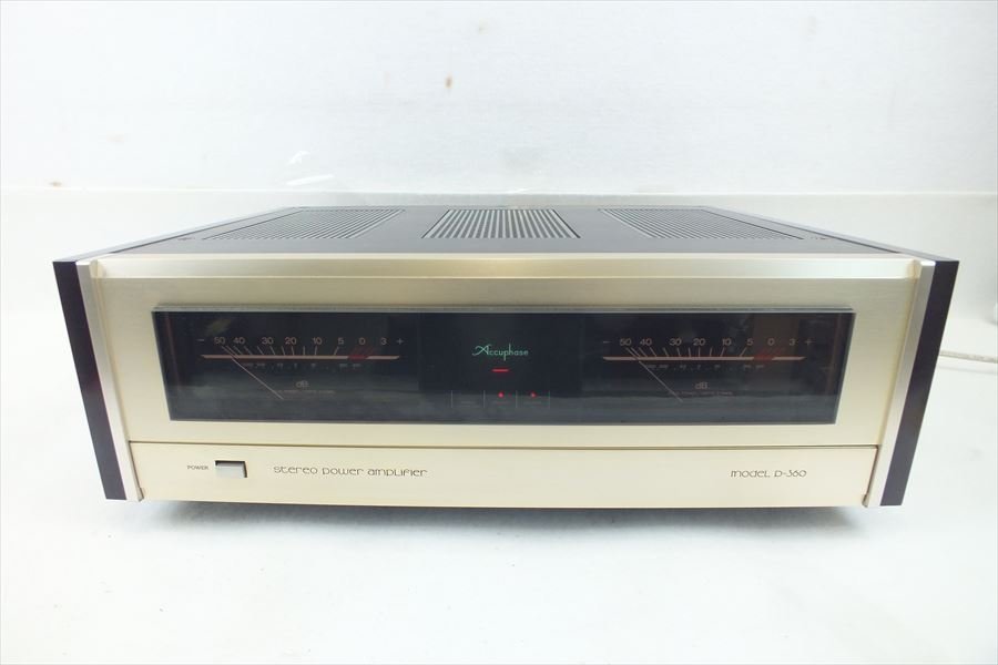 アンプ Accuphase アキュフェーズ P-360