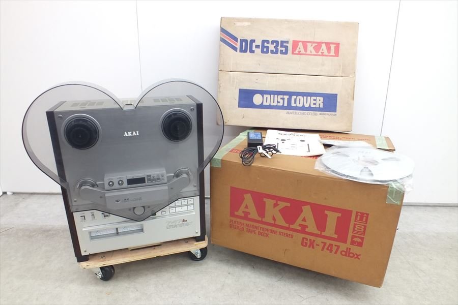 オープンリールデッキ AKAI アカイ 赤井 GX-747dbx