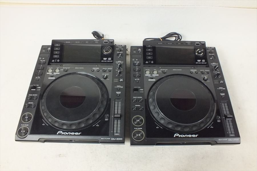 CDJ PIONEER パイオニア CDJ-2000 MULTI PLAYER の買取実績