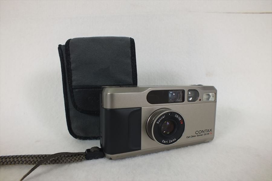 コンパクトカメラ CONTAX コンタックス T2 チタンシルバー