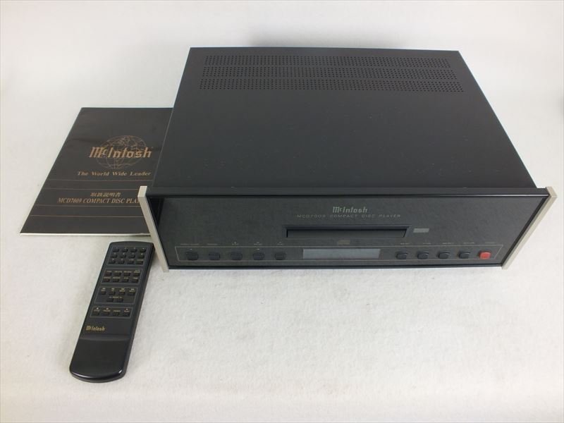 CDプレーヤー McIntosh マッキントッシュ MCD7009