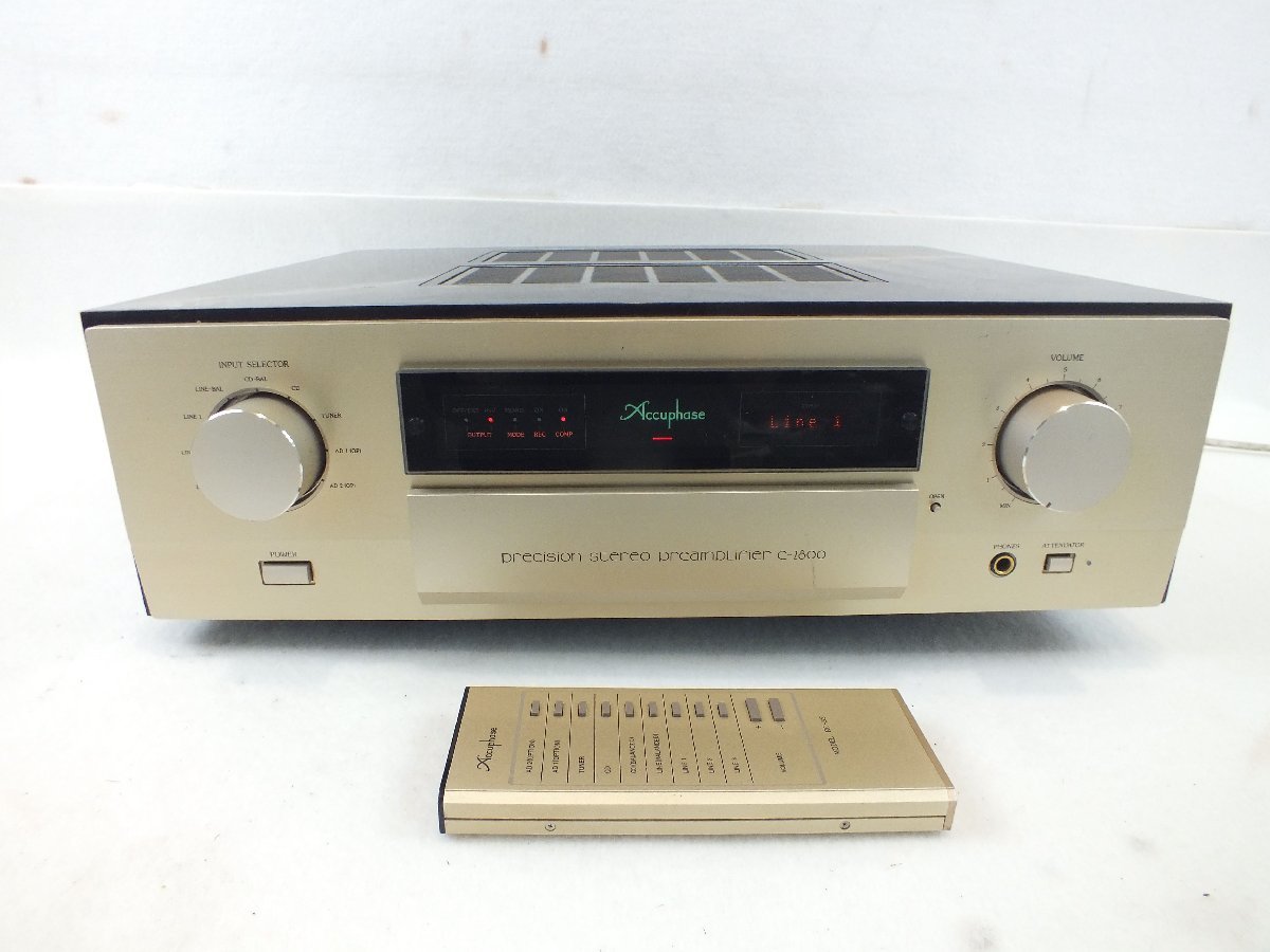 プリアンプ Accuphase アキュフェーズ C-2800