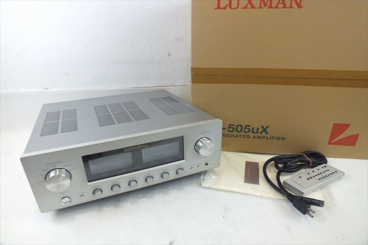  プリメインアンプ LUXMAN ラックスマン L-505uX