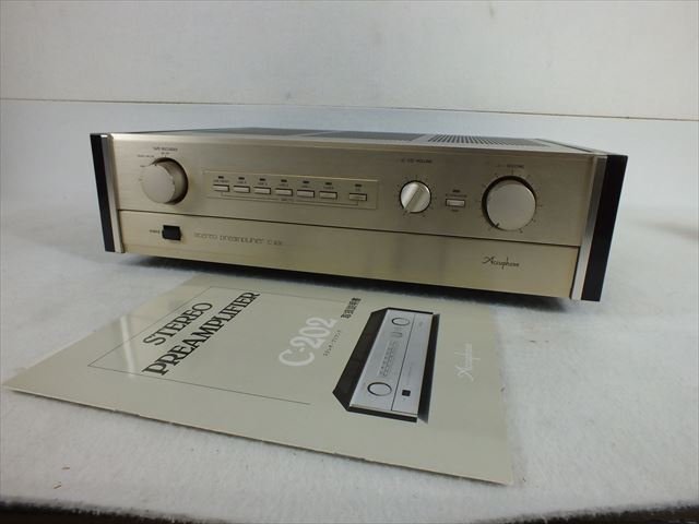 プリアンプ Accuphase アキュフェーズ C-202