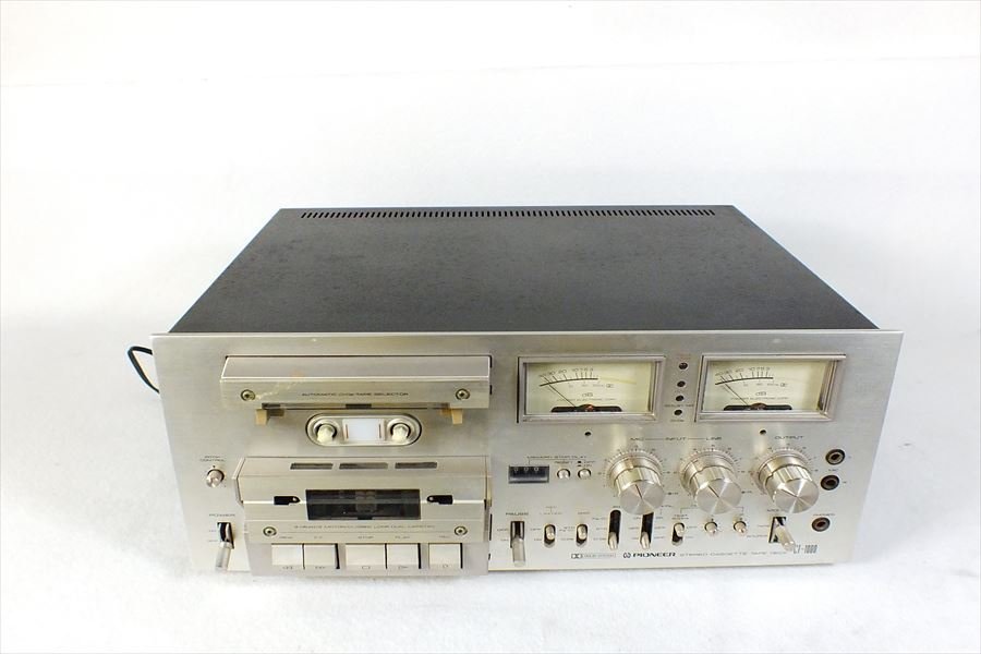 カセットデッキ PIONEER パイオニア CT-1000