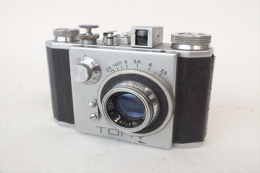 フィルムカメラ TOMY PAT.A No16929 ビンテージ PARAGON 3.5 75