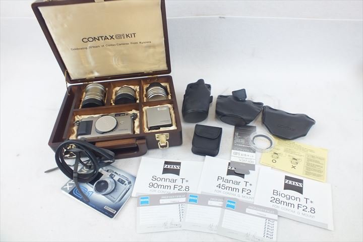 フィルム一眼レフ CONTAX コンタックス G1 kit 20周年