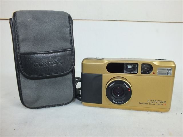 コンパクトカメラ CONTAX コンタックス T2 ゴールド