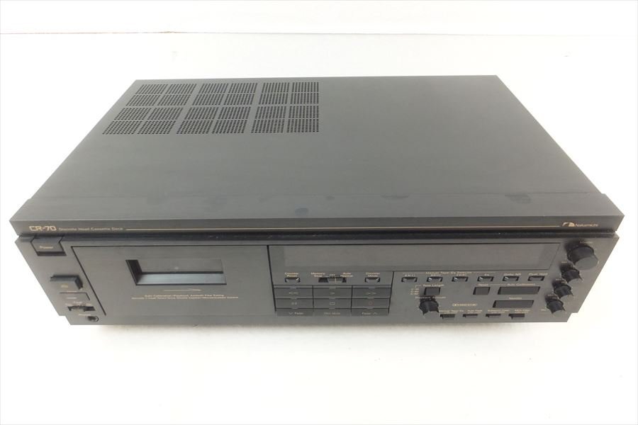  カセットデッキ Nakamichi ナカミチ CR-70