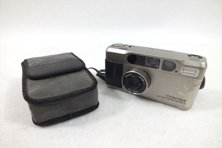 コンパクトカメラ CONTAX コンタックス T2 チタンシルバー