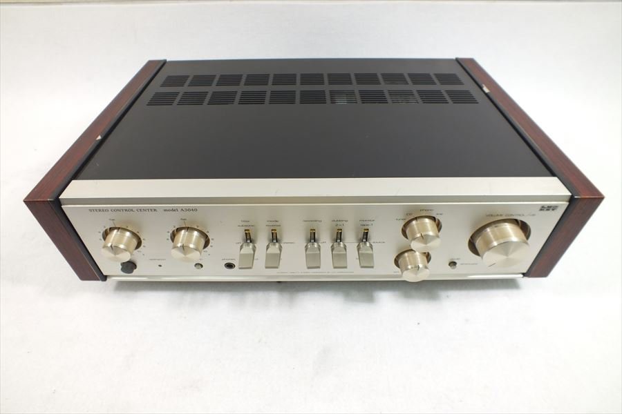 プリアンプ  LUXMAN ラックスマン A3040