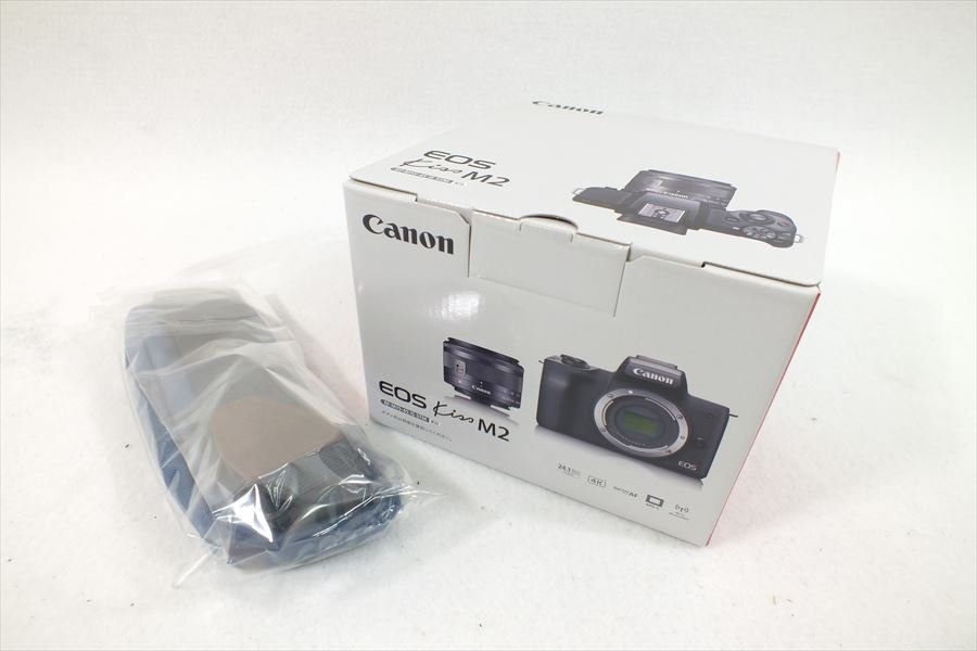 ミラーレス一眼レフ Canon キャノン EOSkiss M2 EF-M15-45 IS STM Kit