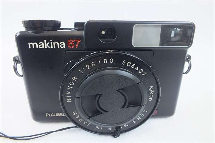 中判カメラ PLAUBEL makina67 プラウベル マキナ NIKKOR 1:2.8/80