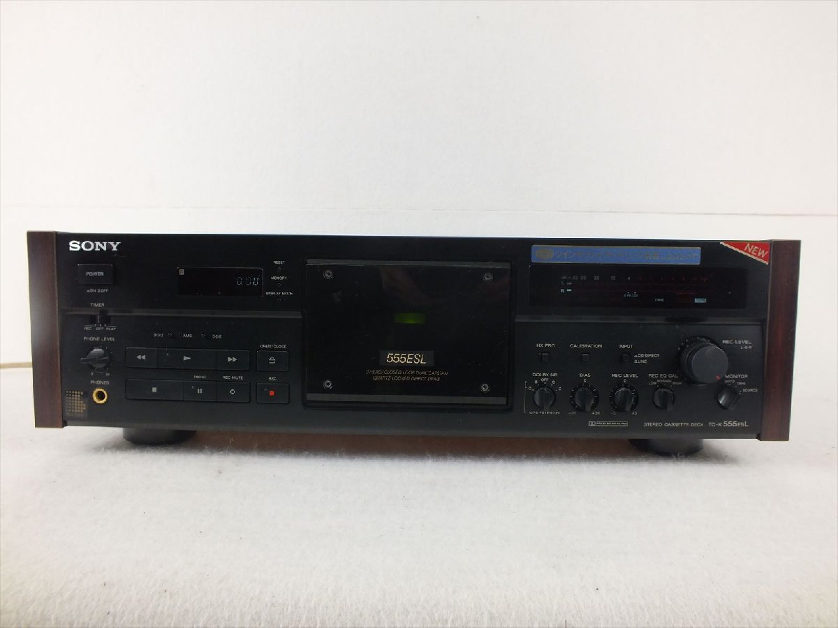 カセットデッキ SONY ソニー TC-K555ESL