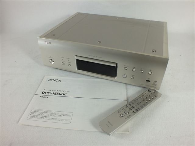 CDプレーヤー DENON デノン DCD-1650SE