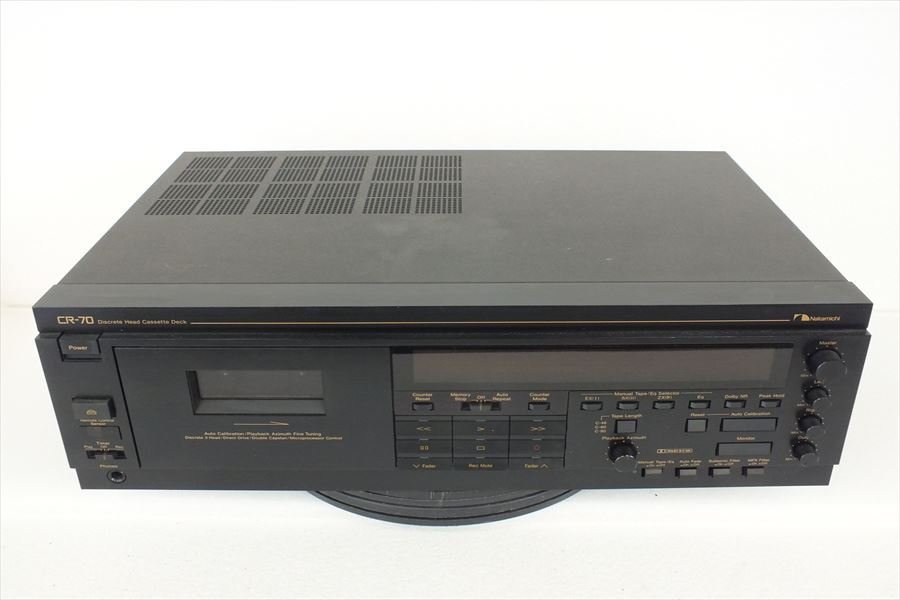 カセットデッキ Nakamichi ナカミチ CR-70