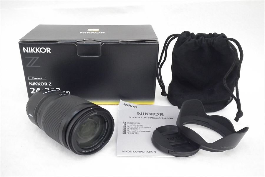 レンズ Nikon ニコン NIKKOR Z 24-200mm 1:4-6.3 VR