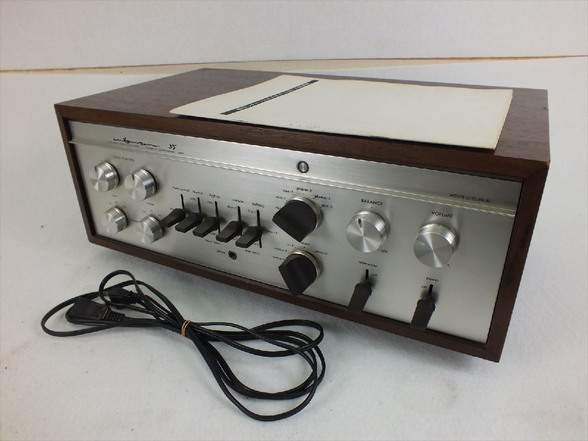  ステレオコントロールセンター LUXMAN ラックスマン CL35 MK-iii