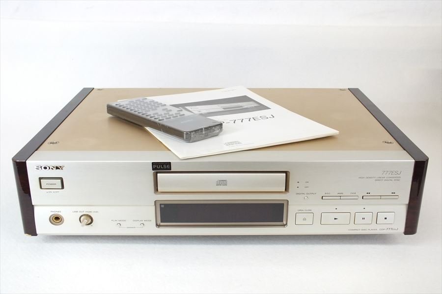 CDプレーヤ SONY ソニー CDP-777ESJ