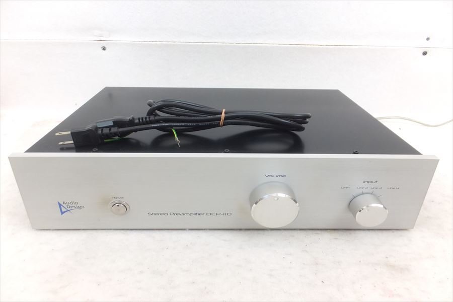 コントロールアンプ AUDIO DESIGN DCP-110