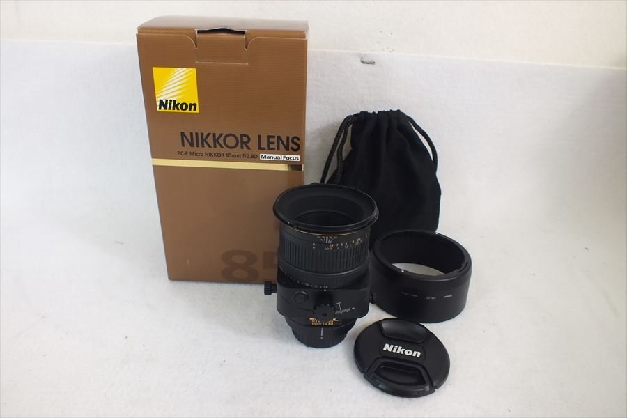 レンズ Nikon ニコン PC-E Micro NIKKOR 85mm 2.8D