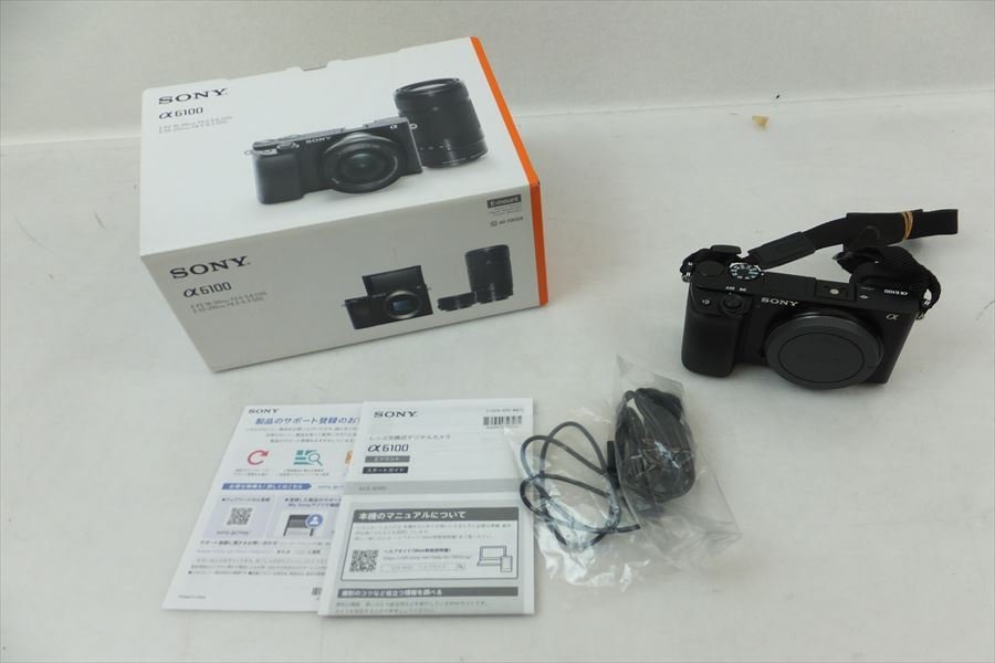 ミラーレス一眼レフ SONY ソニー α6100 ILCE-6100