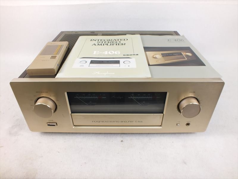 プリメインアンプ Accuphase アキュフェーズ E-406