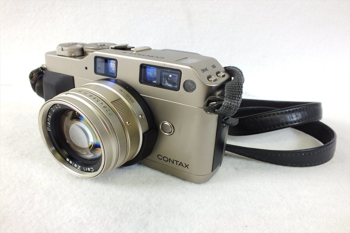 フィルム一眼レフ CONTAX コンタックス G1 レンズ Planar 2/45