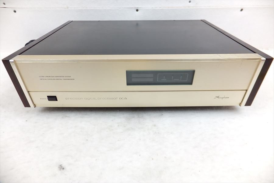 D/Aコンバーター Accuphase アキュフェーズ DC-81