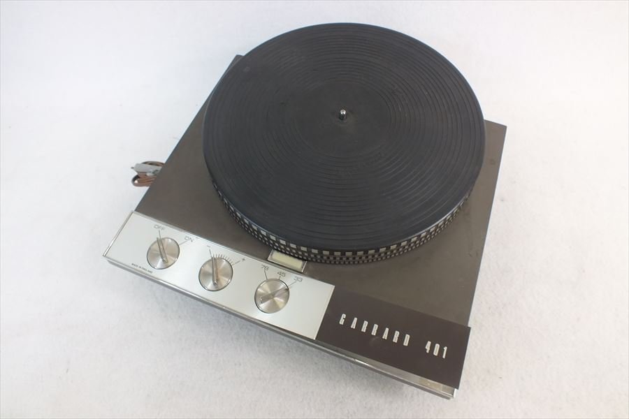 ターンテーブル GARRARD ガラード 401