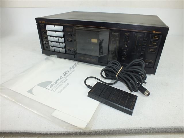 カセットデッキ Nakamichi ナカミチ RX-505