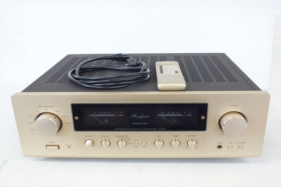 アンプ Accuphase アキュフェーズ E-407