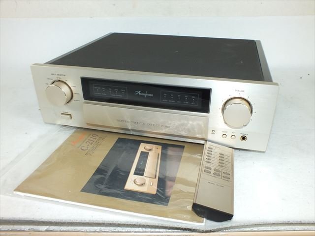  アンプ Accuphase アキュフェーズ C-2110