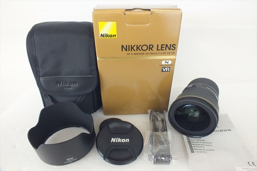 レンズ Nikon ニコン N VR AF-S 24-70 2.8E ED