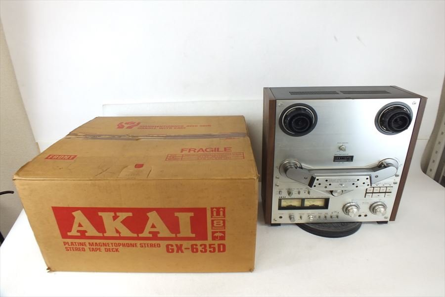 オープンリールデッキ AKAI アカイ 赤井 GX-635D