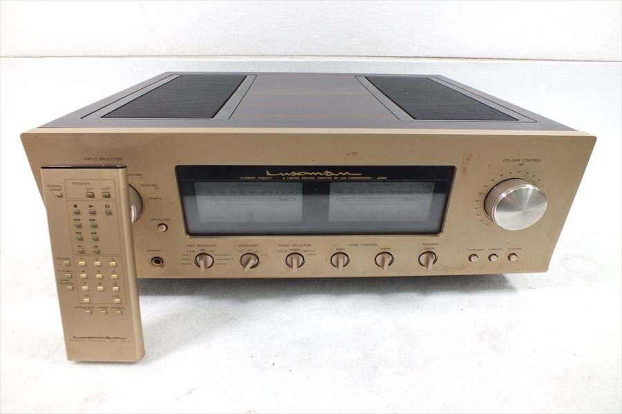 プリメインアンプ LUXMAN ラックスマン L-505sII