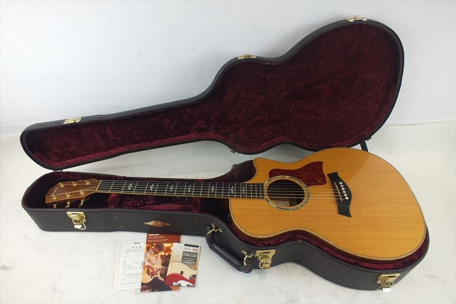 アコースティックギター Taylor テイラー 814ce NAT 1101073061　2013年