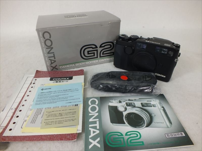 レンジファインダー CONTAX コンタックス G2 ブラック