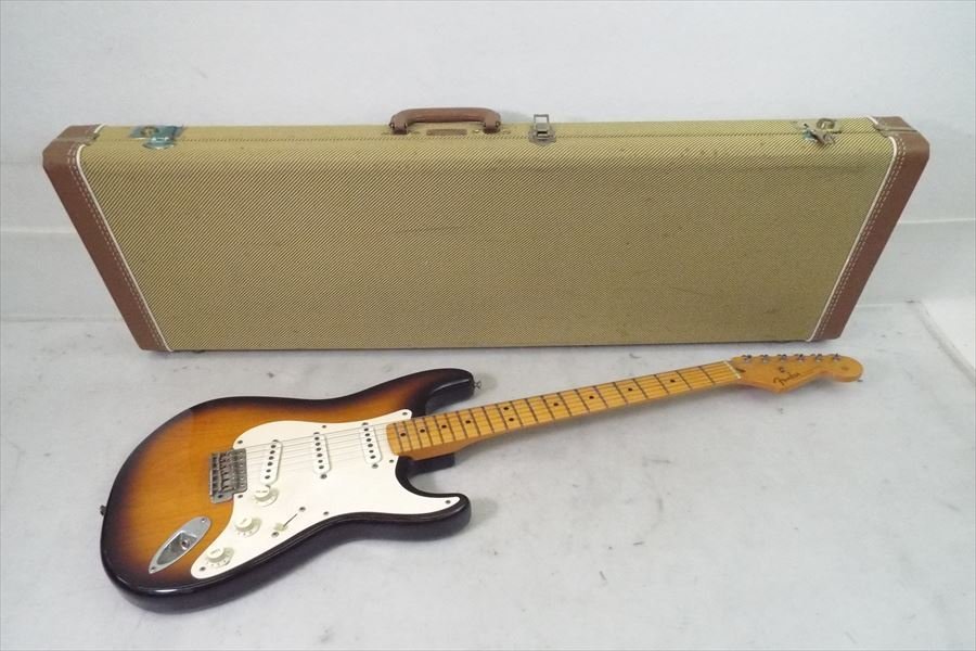 ギター Fender フェンダー USA ストラトキャスター 57 STRAT 2TONE SB MN