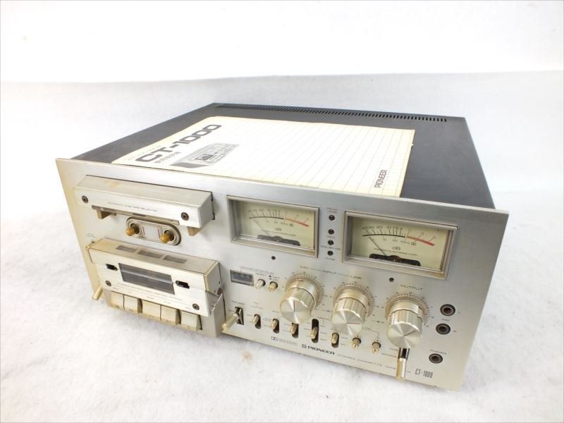  カセットデッキ PIONEER パイオニア CT-1000