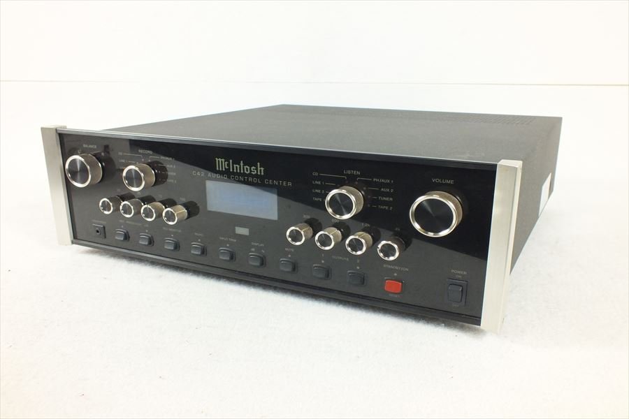 アンプ McIntosh マッキントッシュ C42