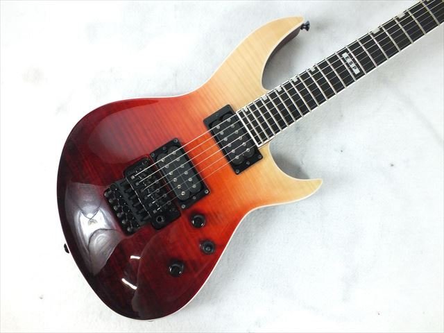 ギター ESP E-II Horizon III FR Black Cherry Fade